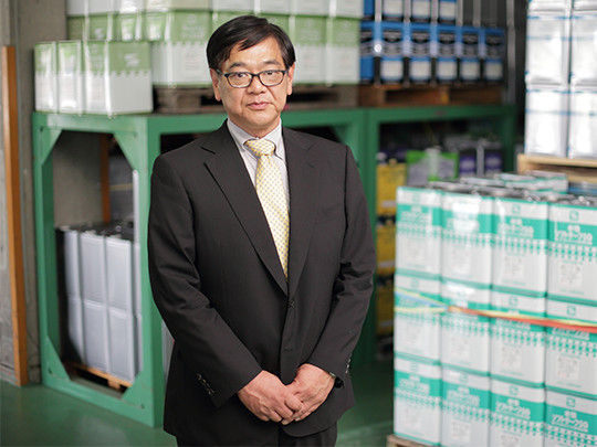 代表取締役社長 日置敏博